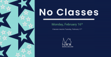 February 16 No After-School Classes