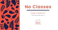 October No after-school Classes 