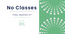September No After-School Classes 